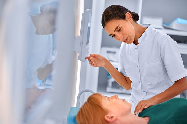 Philips BlueSeal MRI in use