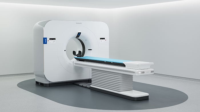 Philips Verida spectral CT system, angle view -  