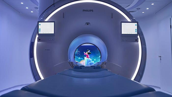 Disney themes incorporated into Philips Ambient Experience for MRI -  