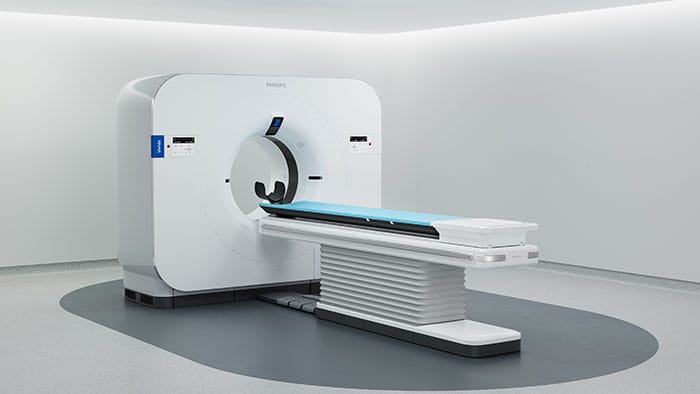 Philips Verida spectral CT system, angle view -  