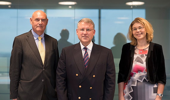 Inaugural board meeting for the Philips Foundation