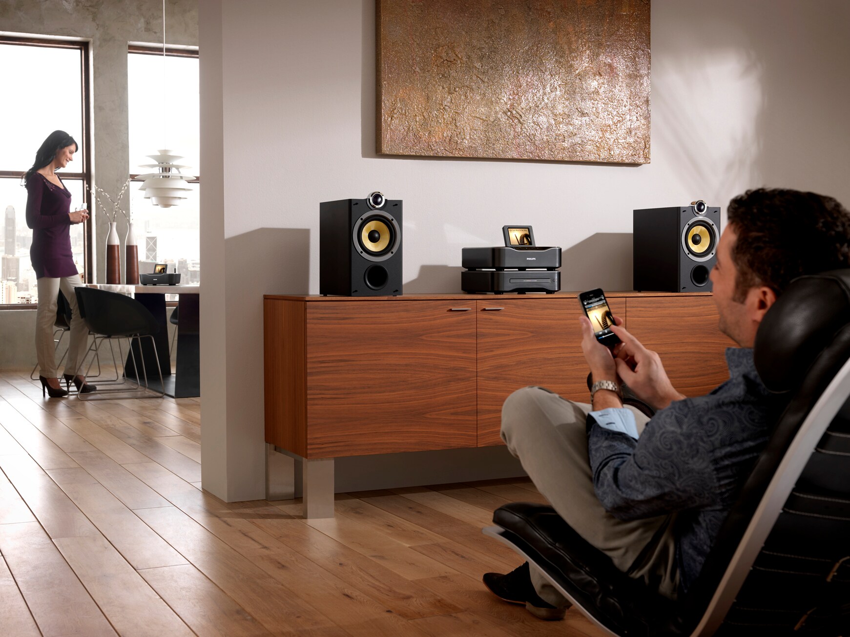 Philips präsentiert WiFi Multiroom HiFiSystem mit höchster Klangqualität