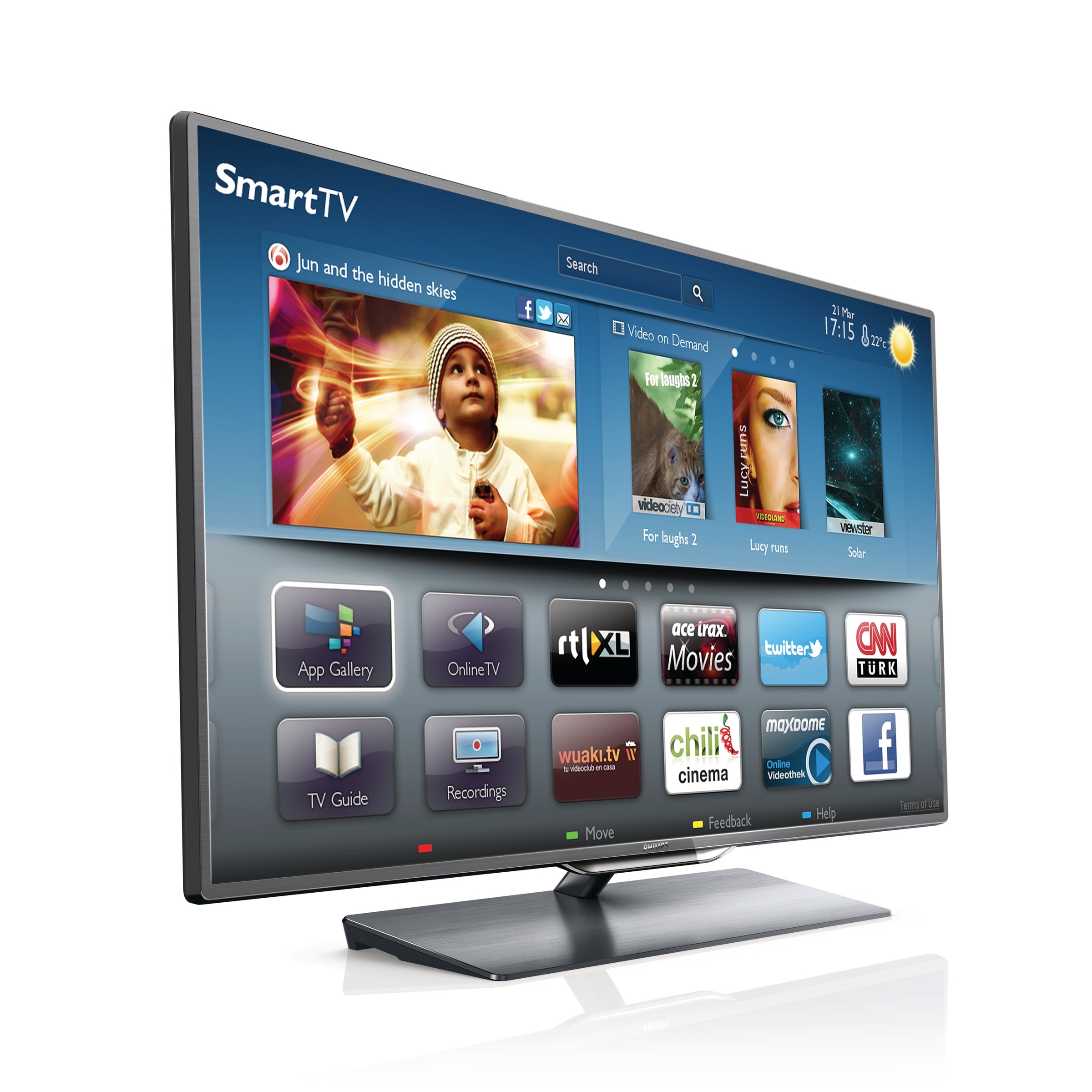Die Smart LEDTVs der 6000er, 7000er und 8000er Serien von Philips