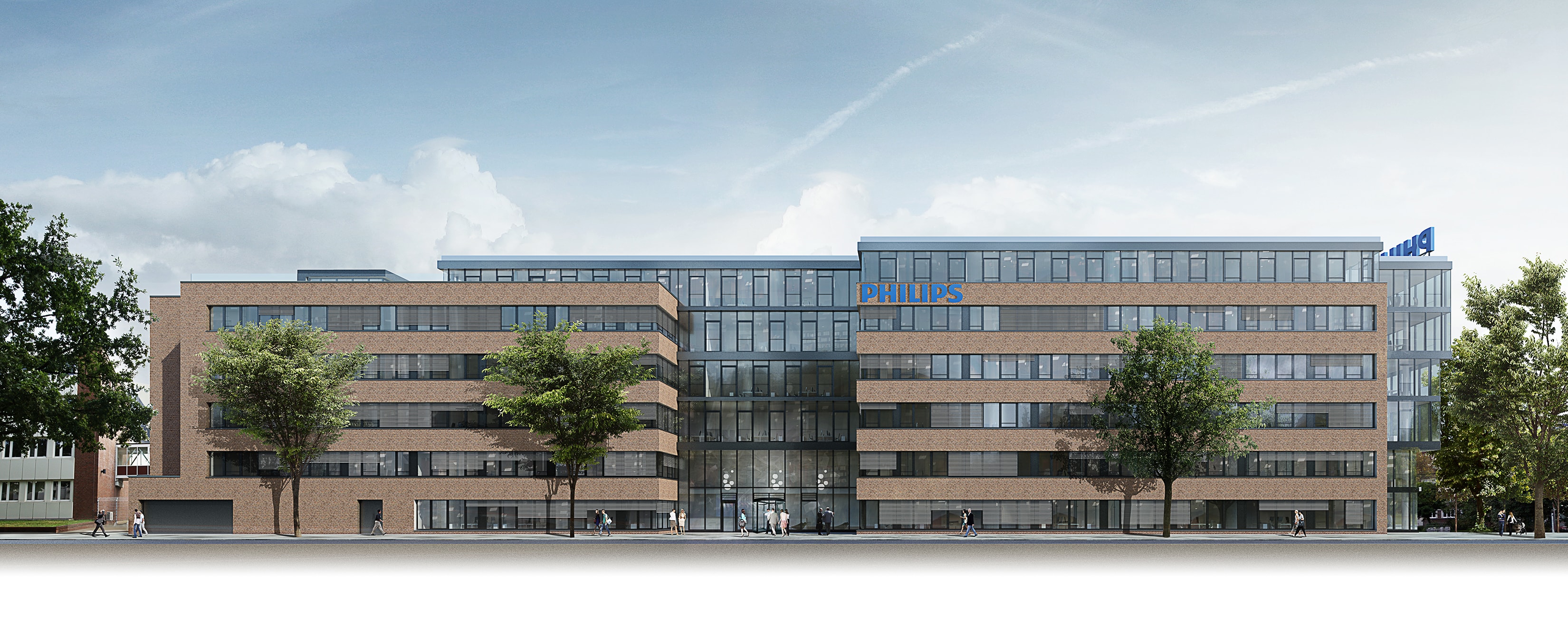 Philips und ECE legen Grundstein für innovative Philips-Zentrale