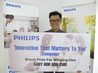 Gary Hor’ idea picked up 46% of the public votes for Innovation that Matters to You campaign in Malaysia