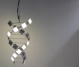 DNA Helix Concept chandelier using new Lumiblade GL350 panels