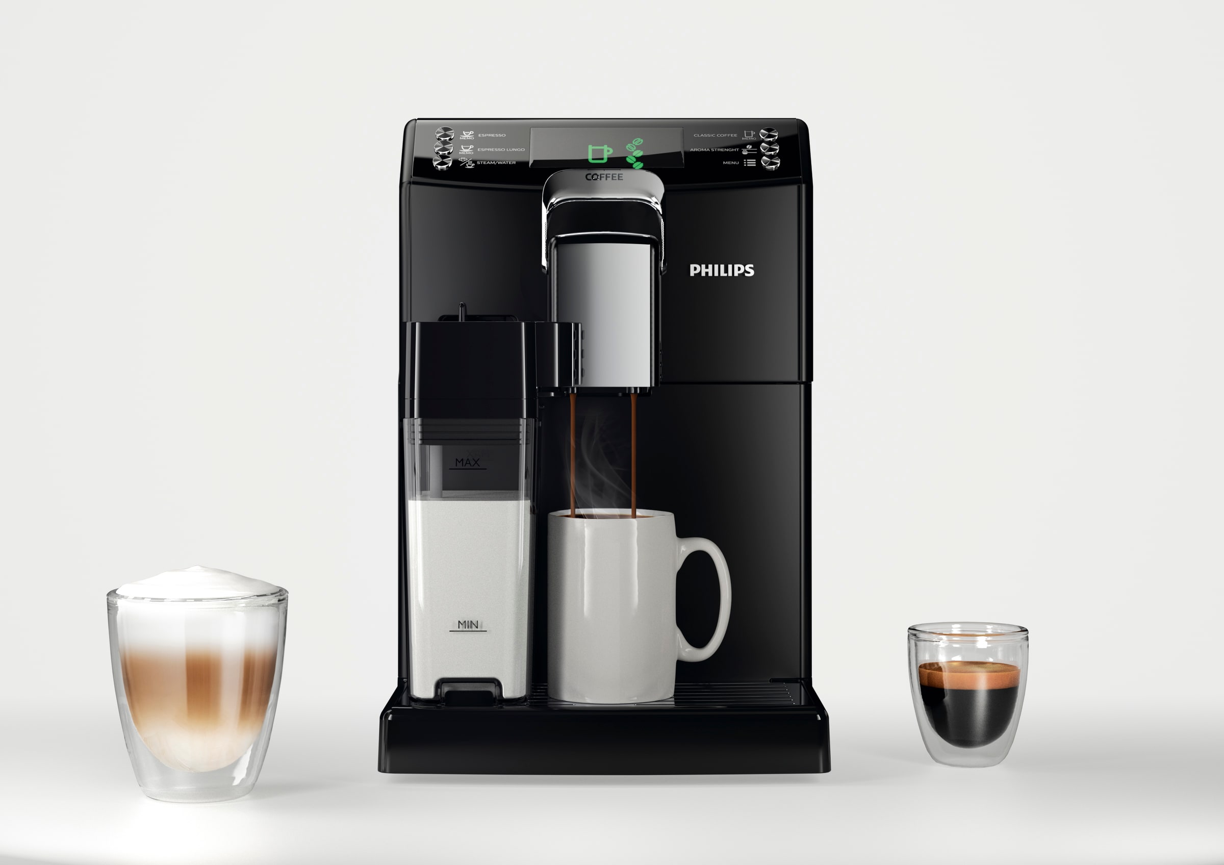 India Voorafgaan maandelijks Makkelijk switchen tussen koffie én espresso met Philips 4000-serie  espressomachines