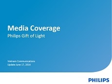 Philips Gift of Light - Media Coverage