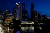 Singapore at night