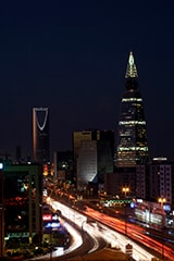 King Fahad&apos;s Road in Riyadh