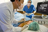 Philips Sparq ultrasound ganglion procedure