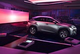 Philips luminous textiles in Lexus showrooms in Russia