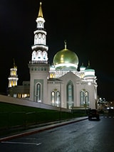 Philips lights Moscow Cathedral Mosque